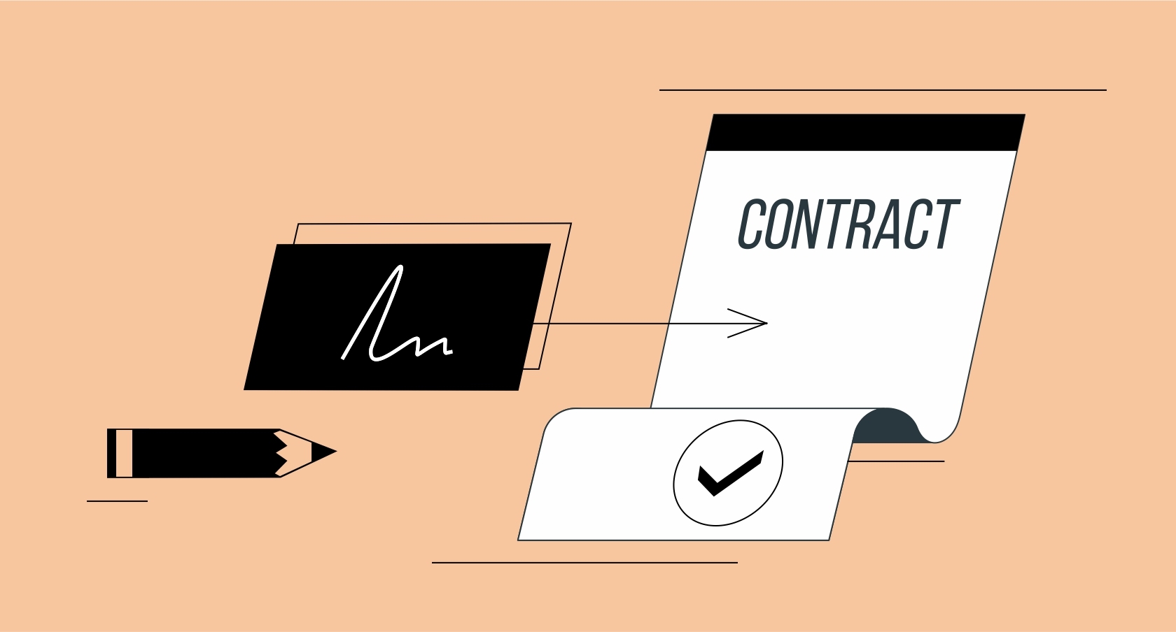 Electronic signature for HR contracts in France